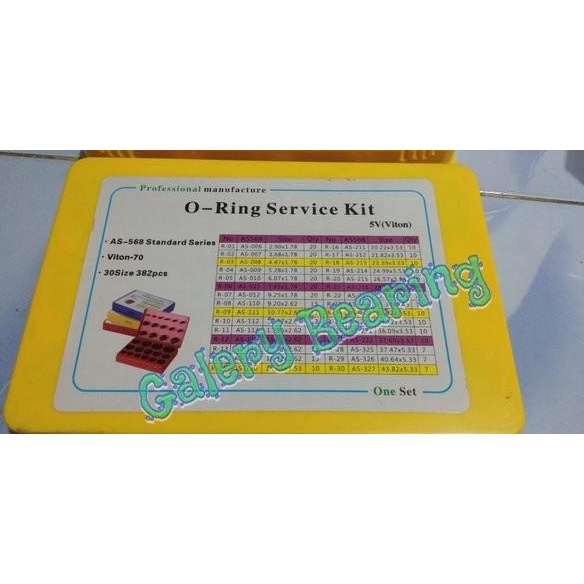 Oring Kit Set Inch 5V Viton Limited