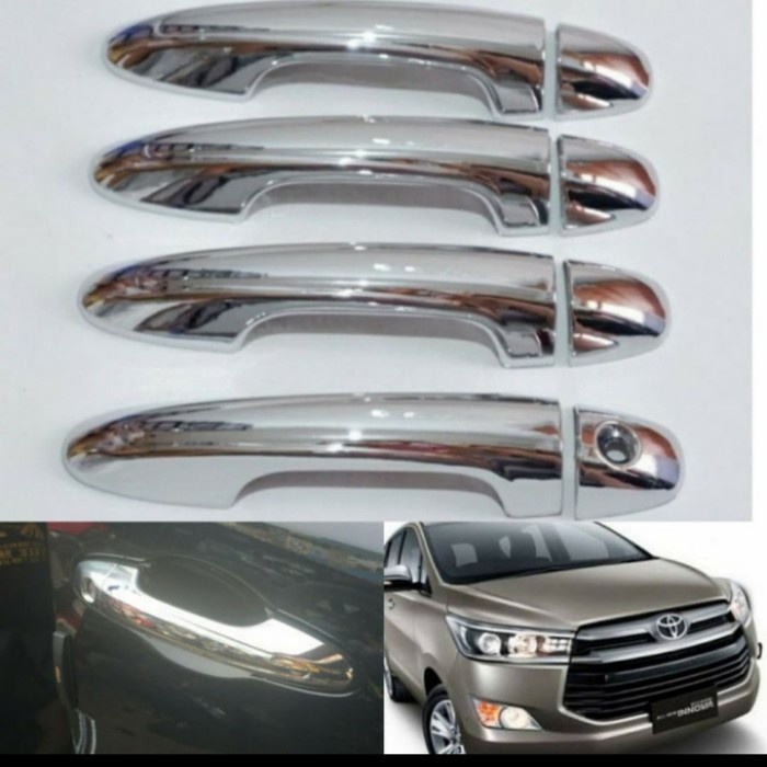 handle cover pintu mobil Innova reborn chrome 2016-2021