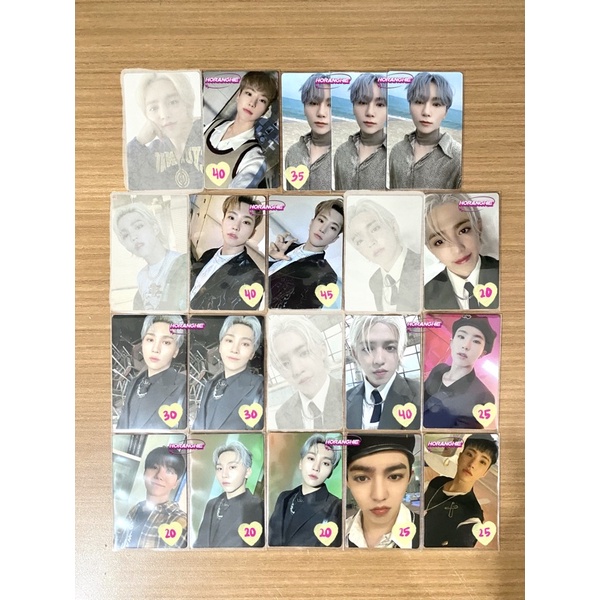 seventeen attacca pc photocard op1 op2 op3 carver carat version scoups seungcheol hoshi seungkwan