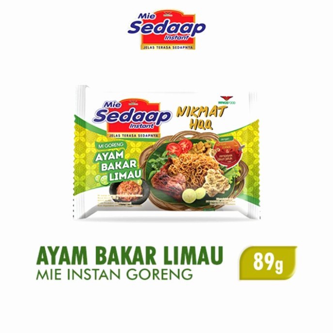 

TERBARU Mie Sedaap Goreng Ayam Bakar Limau 89 gr