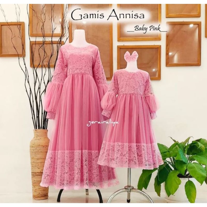 gamis tile couple sarimbit keluarga lebaran 2023 ayah ibu anak