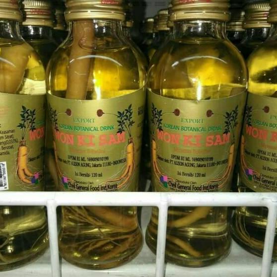 

READY ✅Minuman Isotonik Ginseng Korea 120ml / Minuman Ginseng Won Ki Sam 120ml|KD6