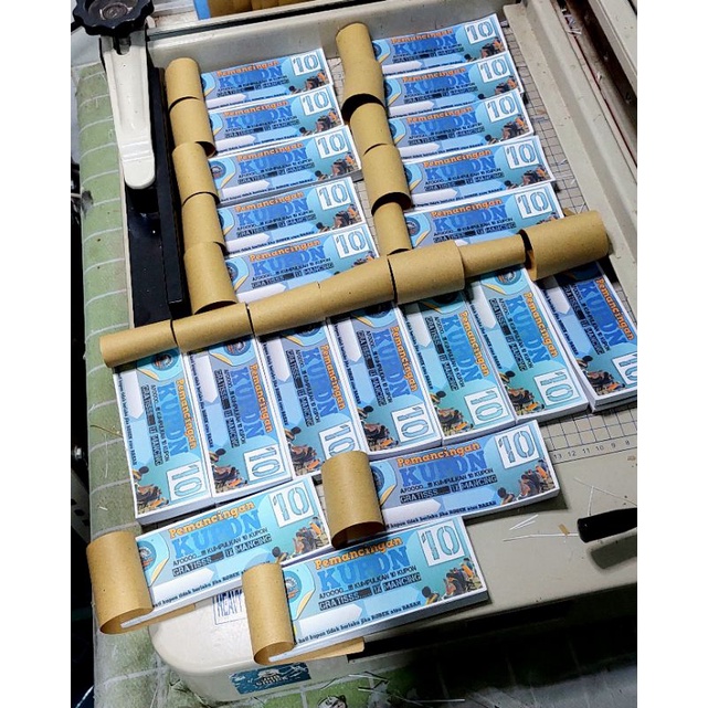 

KUPON/KARCIS/TIKET ECERAN/SATUAN CUSTOM HARGA DILUAR DESAIN