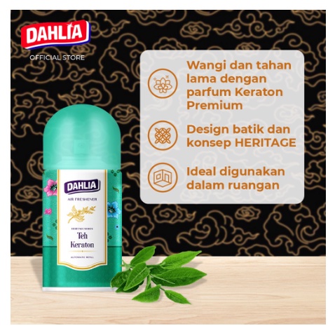 Jual Dahlia Air Freshener Pengharum Ruangan Automatic Refill Ml Varian Cendana Padmasana