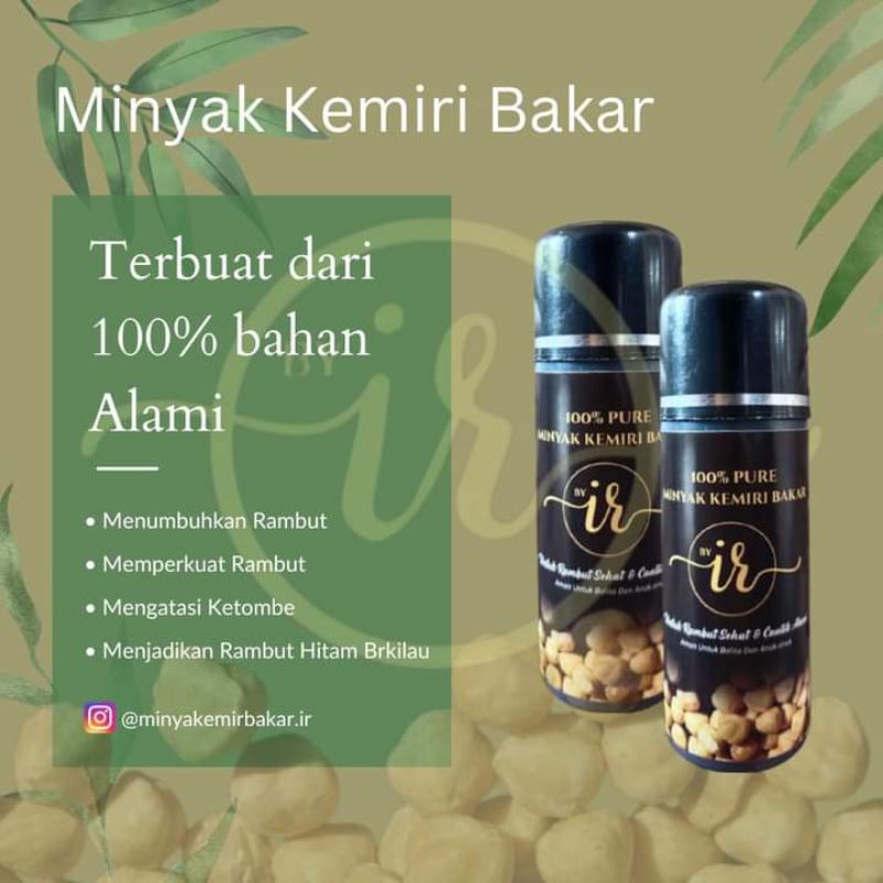 MINYAK KEMIRI BAKAR IR