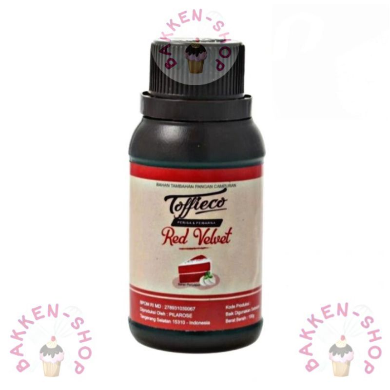 

Toffieco Pasta Red Velvet 100gr