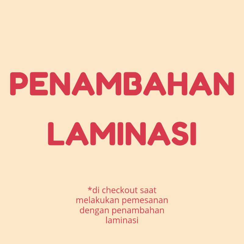 

Penambahan Laminasi pada box