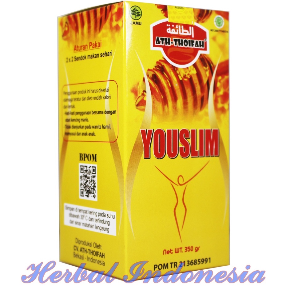 YOUSLIM - MADU DIET HERBAL At Thoifah | Atthoifah Pelangsing | Madu Langsing