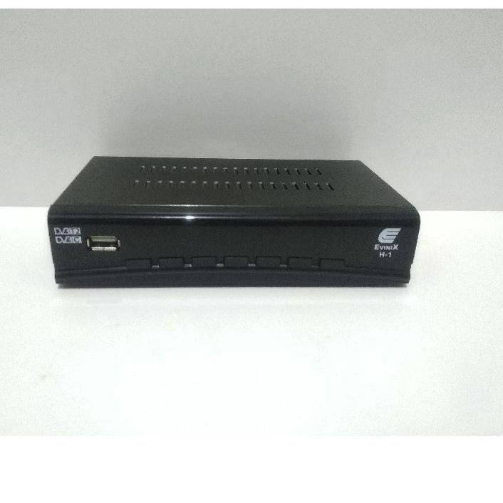 SALERECEIVER DIGITAL TV EVINIX H1 POWERED BY SKYBOX H1 NEW DVB-T2 SET TOP BOX EVINIX H-1|SQ8