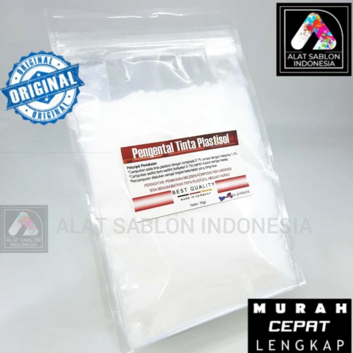 

Mantap Pengental Tinta Plastisol 50Gr Alat Sablon Murah