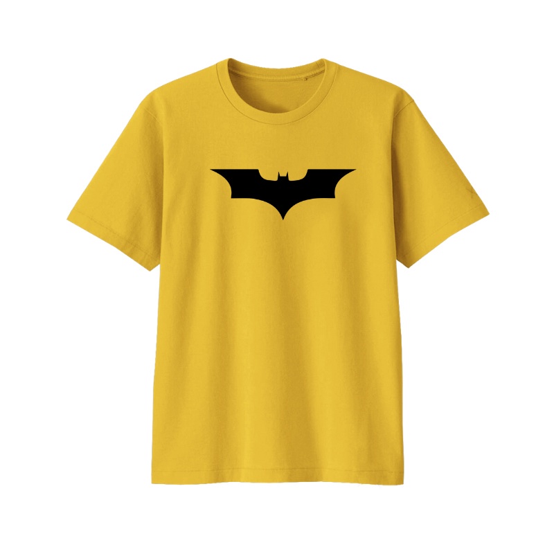 Kaos Logo Batman Untuk Bayi Anak Remaja Dewasa BigSize Size Katun Combed 30s