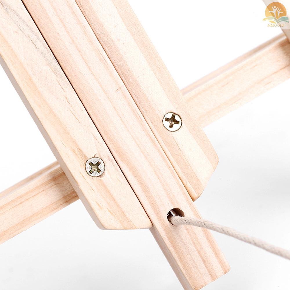 (MMOI) Stand Easel Kayu Mini Portable Sudut Adjustable Untuk Display Lukisan Anak / Dewasa