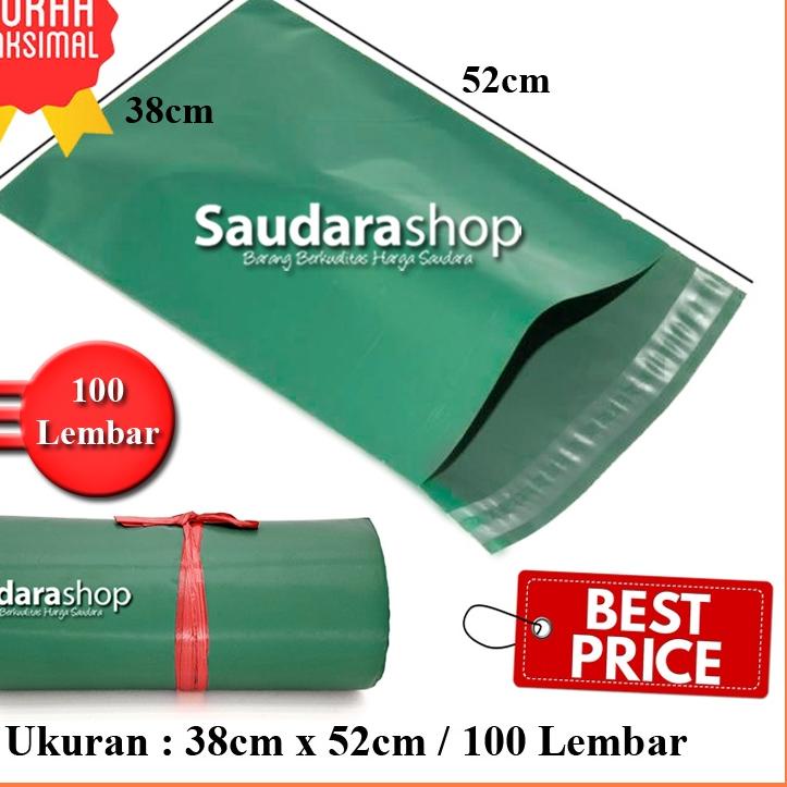

New민 Polymailer Ekonomis 38x52 100pcs / Plastik Packing Online 38 x 52 ,,