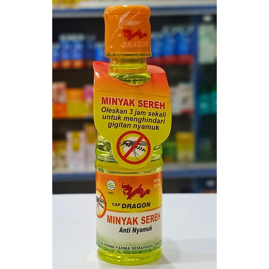 Minyak Sereh Cap Dragon 30 ml Anti Nyamuk Cegah Demam Berdarah
