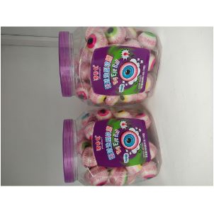 

✔Tereryashop✔ Gummi Permen Korea 1 buah TROLLY GUMMY JELLY HALAL ASLI - MATA BOLA DUNIA STROBERI EMOTICON