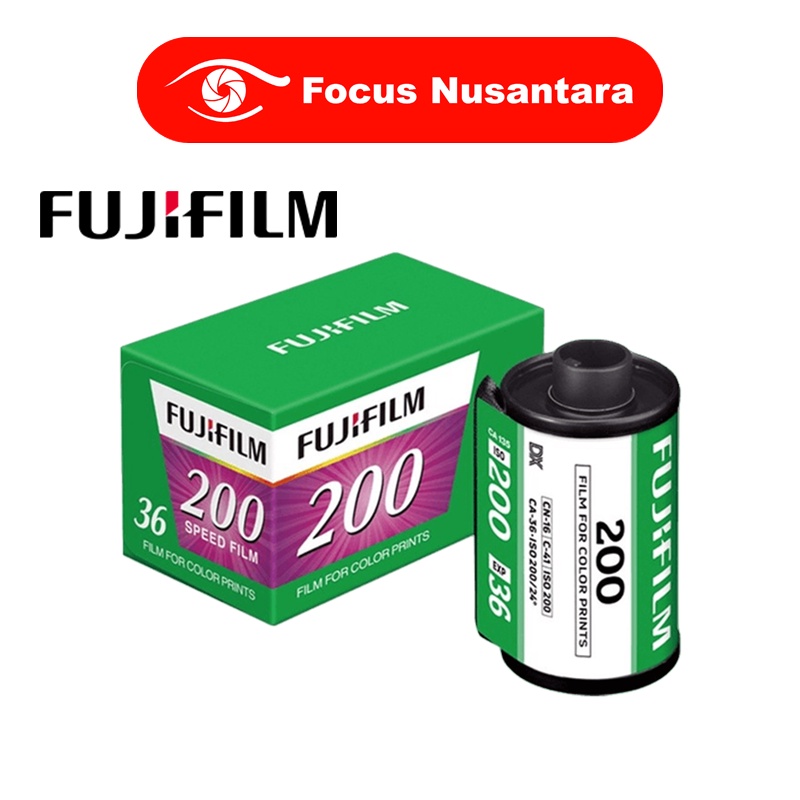 FUJIFILM 200 36EX Roll Film dan FUJICOLOR C200 36EX Roll Film