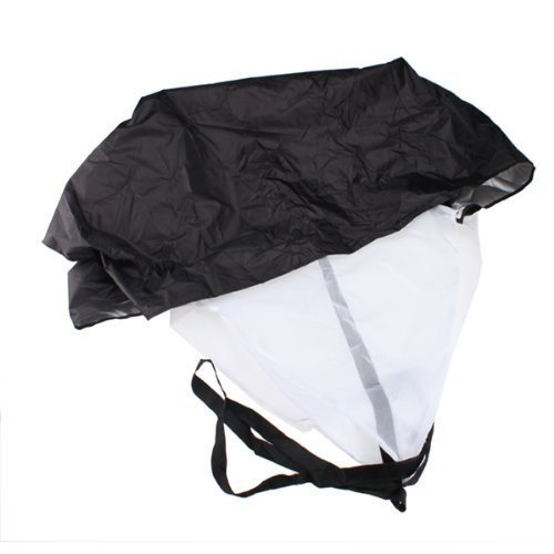 [GROSIR] Alat Bantu Olahraga Lari Speed Training Parachute Parasut Latihan Lari - Black