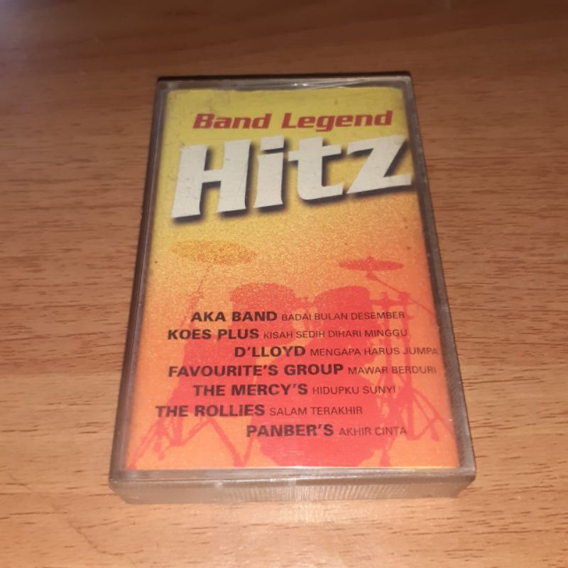 Kaset BAND LEGEND HITZ - Aka Band Koes Plus D'lloyd The Mercy's Panbers The Rollies