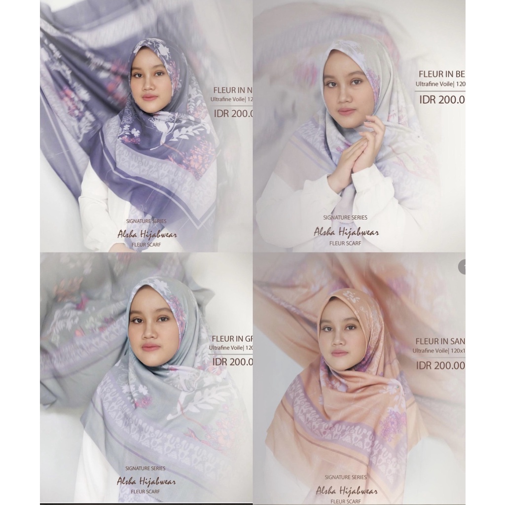 (JILBAB MOTIF) FLEUR SERIES