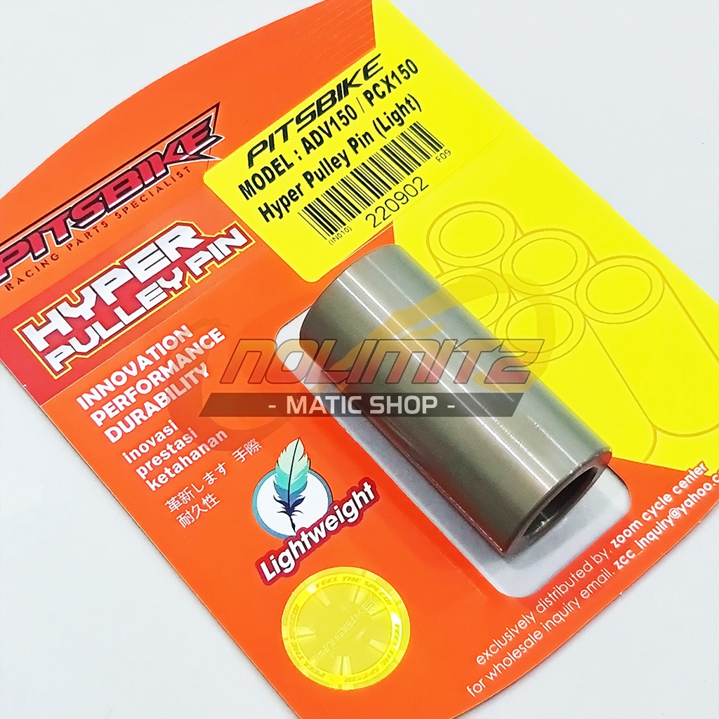 Hyper Pulley Pin Pitsbike Bushing CVT Rumah Roller Honda ADV PCX 150