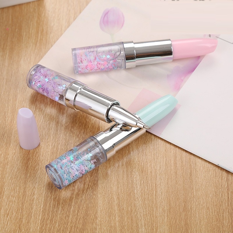 

IDgrosir 4pcs Pena Pulpen Glitter Lipstick IDG-ST0051