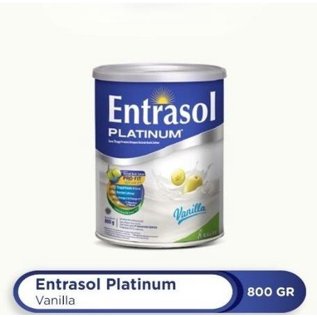 

[ COD ] ENTRASOL PLATINUM VANILA 800 G SUSU NUTRISI LANSIA