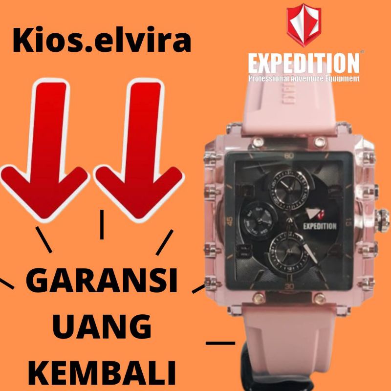 ORIGINAL EXPEDITION JAM TANGAN WANITA ORIGINAL EXPEDITION WANITA ORIGINAL EX6814