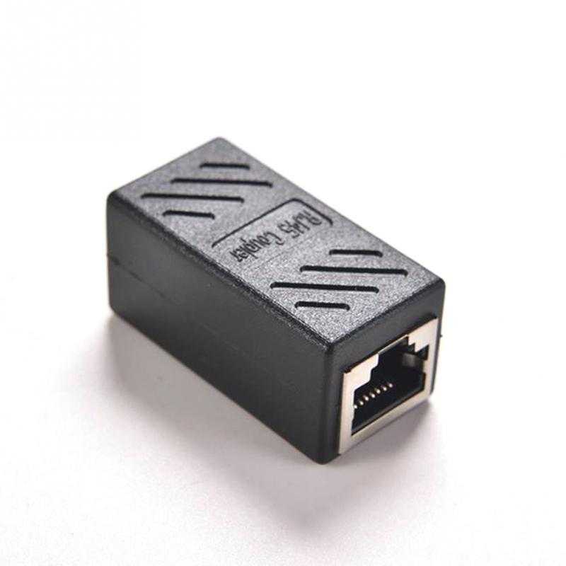 RJ45 Female to Female Cat 15A16A LAN Extension Adaptor Connector