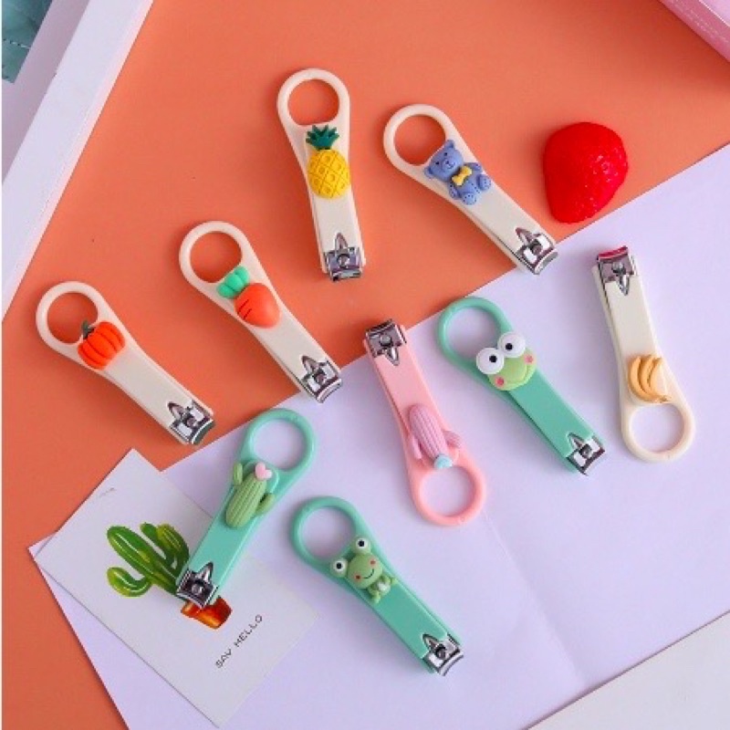 Gunting Kuku Karakter Mini Pemotong Kuku Mini Motif Animal Kartun Lucu Souvenir Pernikahan Gunting Kuku Mini Karakter