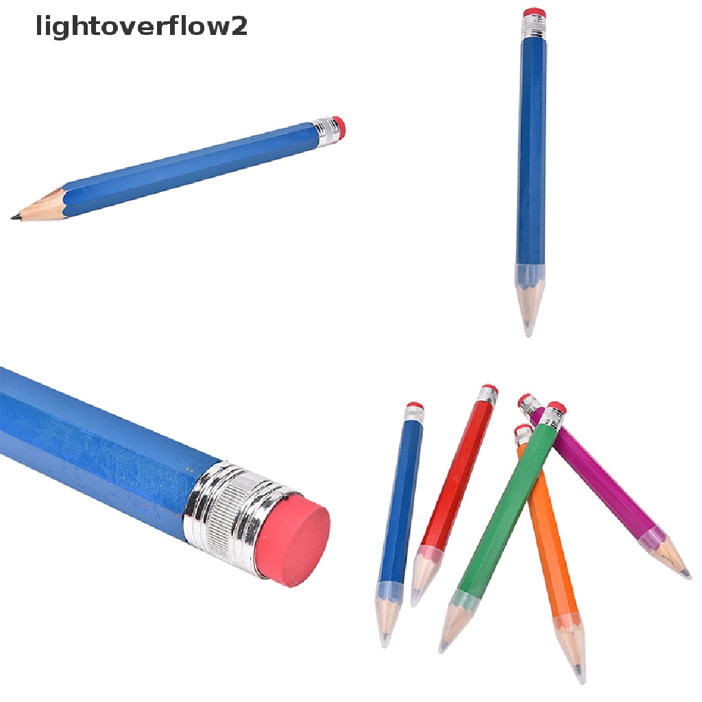 (lightoverflow2) 1pc Pensil Besar 35cm Untuk Anak / Pelajar