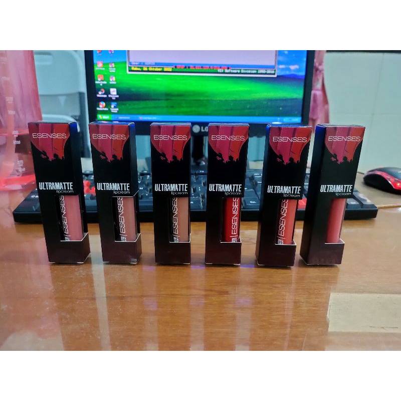 PASTI MURAH - ESENSES ULTRAMATTE LIPCREAM 3.5G - LIPSTIK