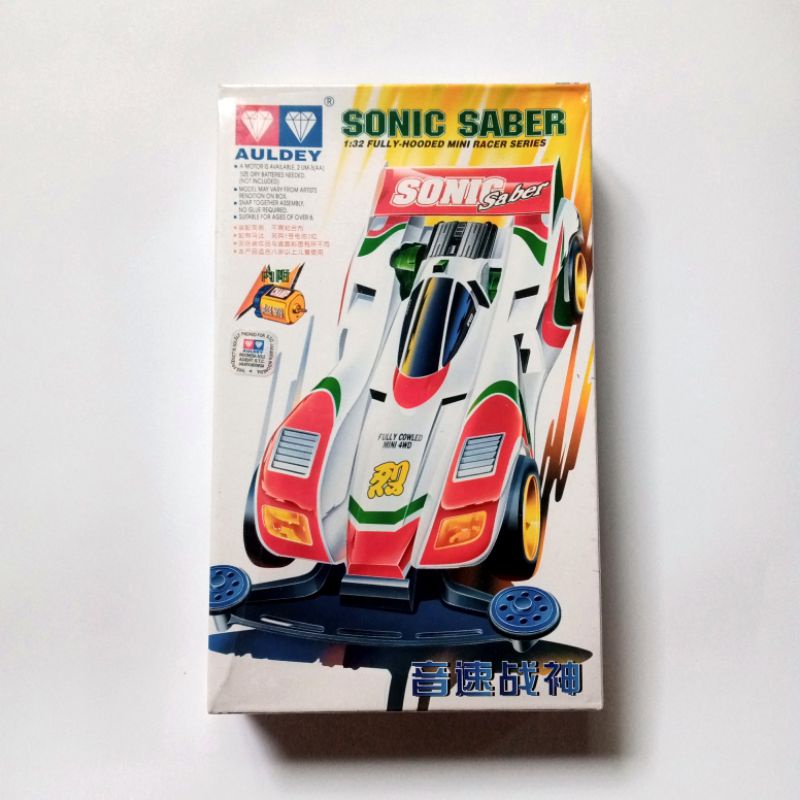 Mini 4WD Merk Auldey Sonic Saber