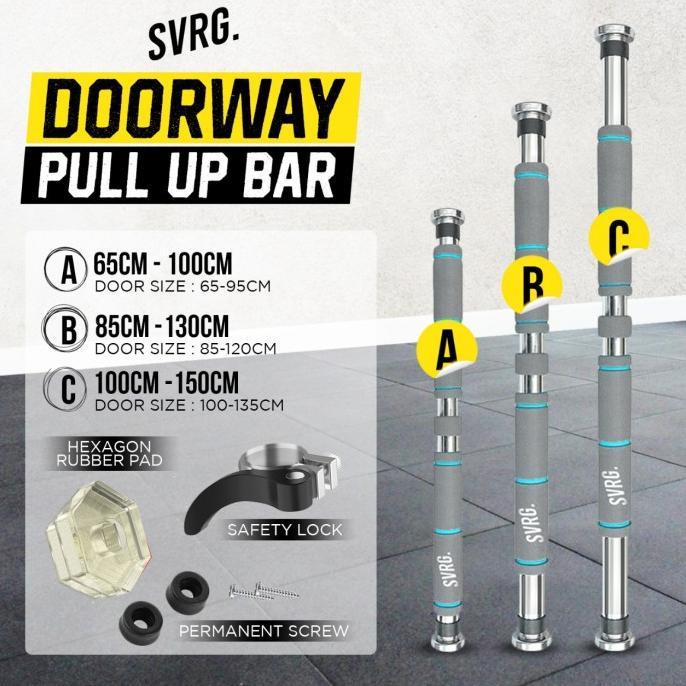 Pull Up Bar Svarga | Tiang Pull Up | Available in 2 sizes