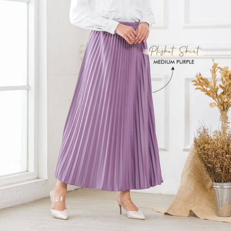 ROK PLISKET JUMBO / ROK PLISKET / PLISKET SKIRT / GIRLS SKIRT / ROK PLISKET PEREMPUAN / BAWAHAN PEREMPUAN / ROK PLISKET WANITA / PLISKET ROK PEREMPUAN / PLISKET ROK / ROK WANITA / ROK