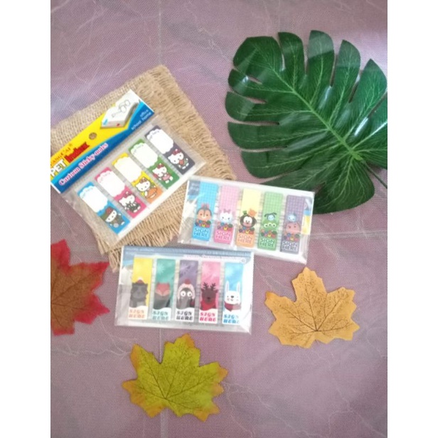 

Sticky notes karakter