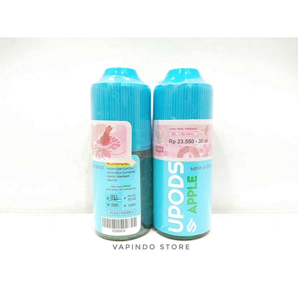 SALT UPODS APPLE SALTNIC PODS FRIENDLY 30ML BY UPODS SWITCH IT