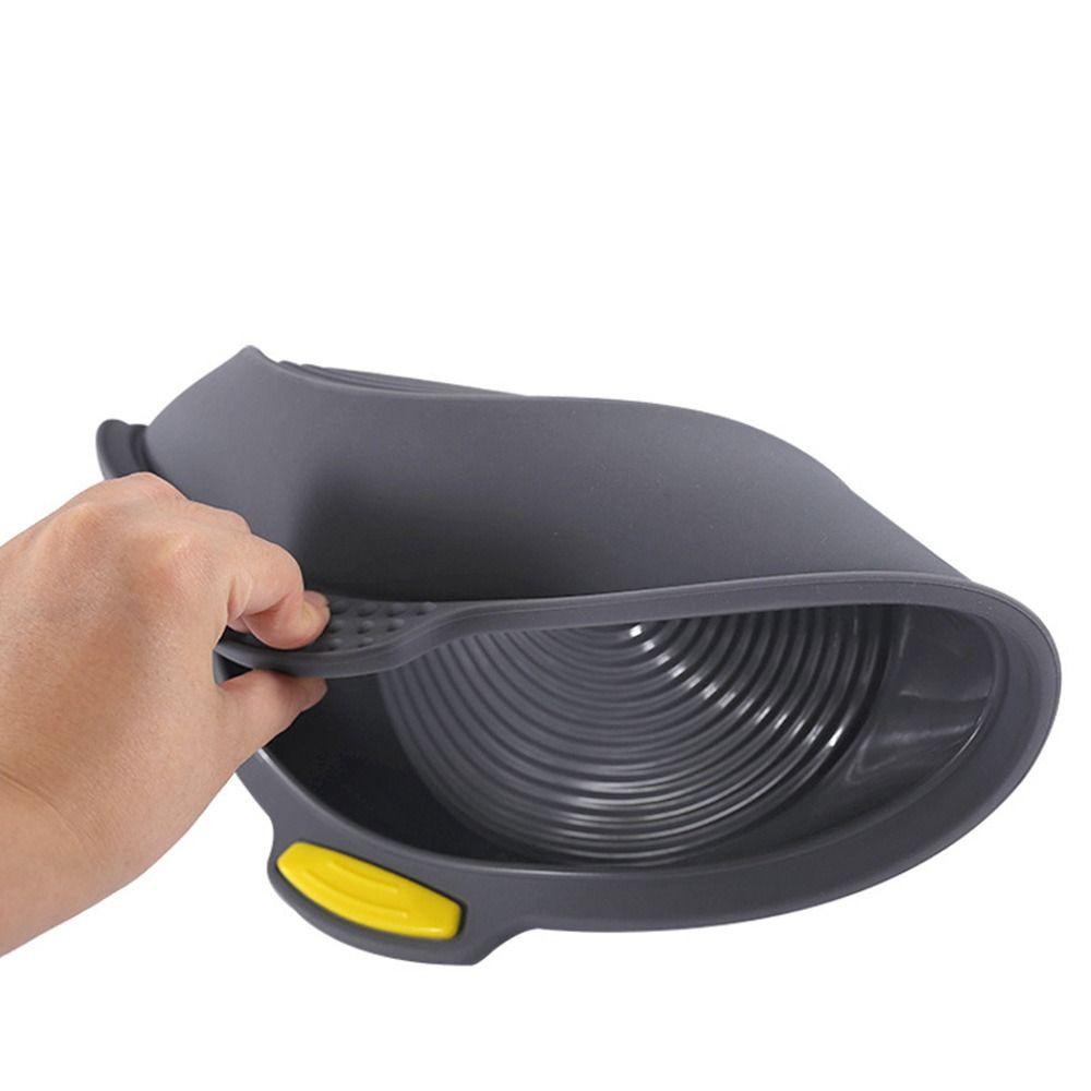 Preva 9.5inch Cake Silicone Pan Bakeware Alat Panggang Wavy Bottom Pastry Dish Mousse Pizza Pie