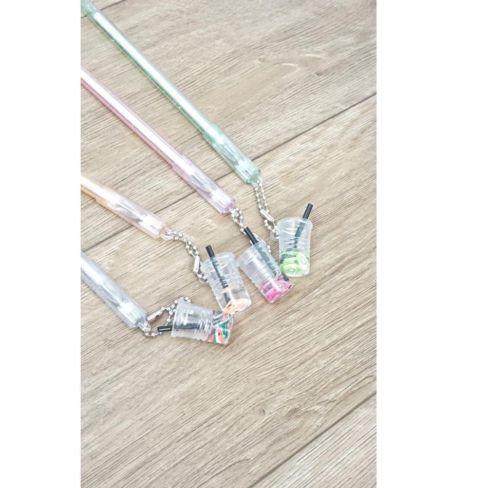 

Terjangkau - SELUSIN PULPEN LEMONADE JUS BUAH ISI 12 PCS GEL PEN KARAKTER LUCU PEN BOBA PULPEN BUBBLE TEA ✔
