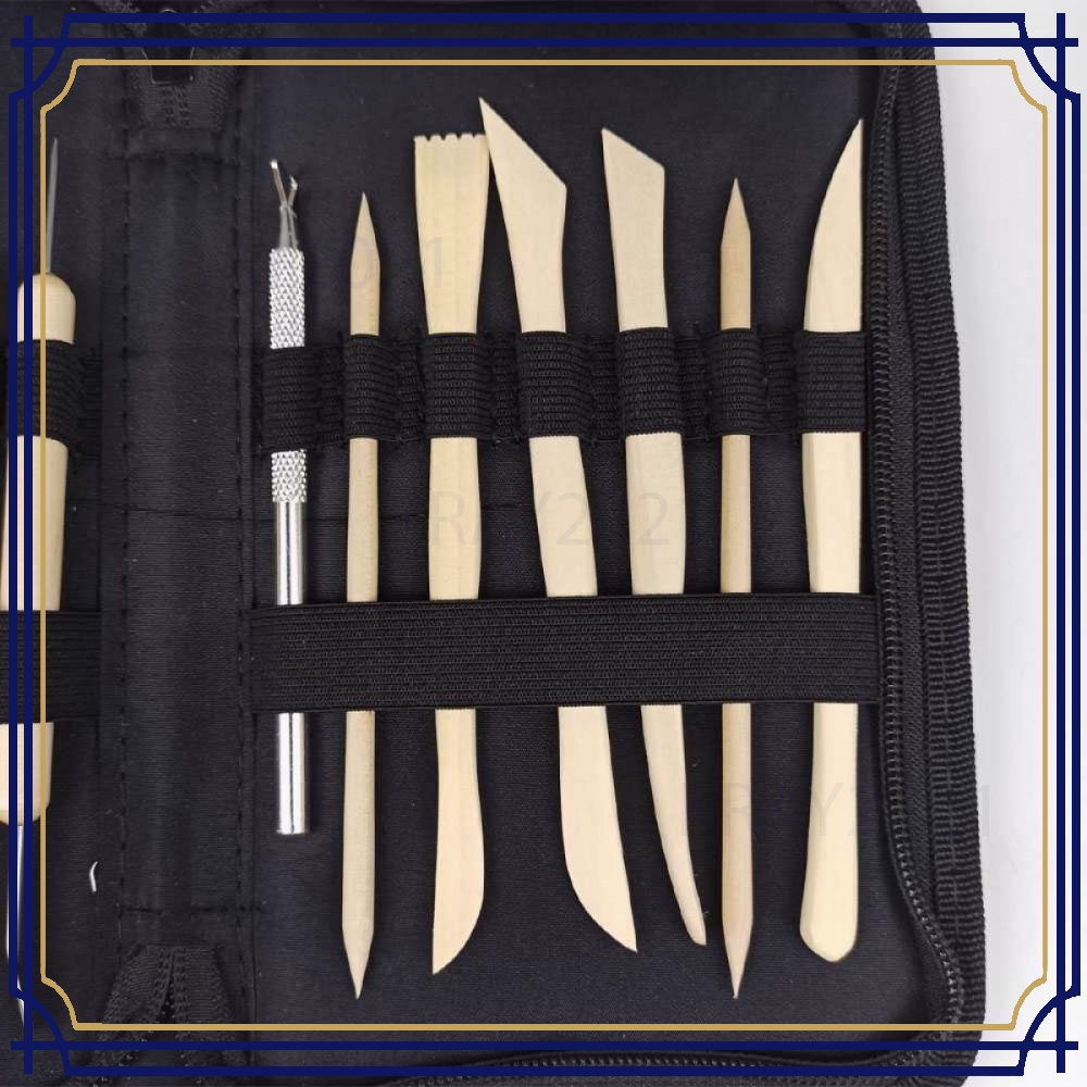 Set Pisau Ukir Seni 14 in 1 Crafting Art Knife -AT835