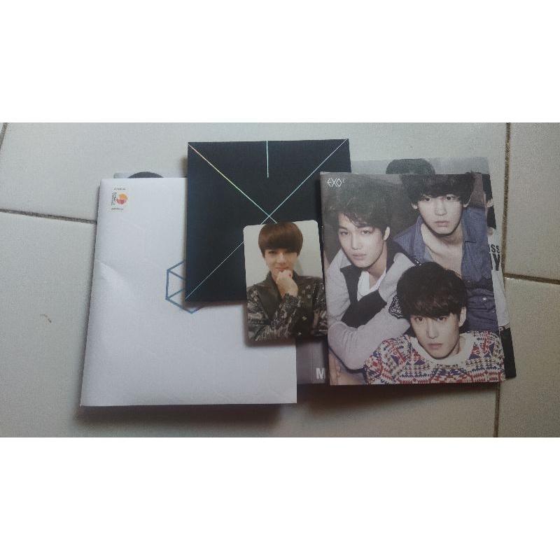 ALBUM EXO MAMA RARE UNSEALED