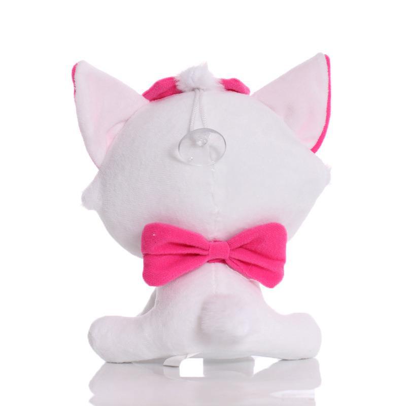 1pc Mainan Boneka Stuffed Plush Anime The Aristocats Disney Marie Cat Ukuran 19CM Warna Pink Ungu