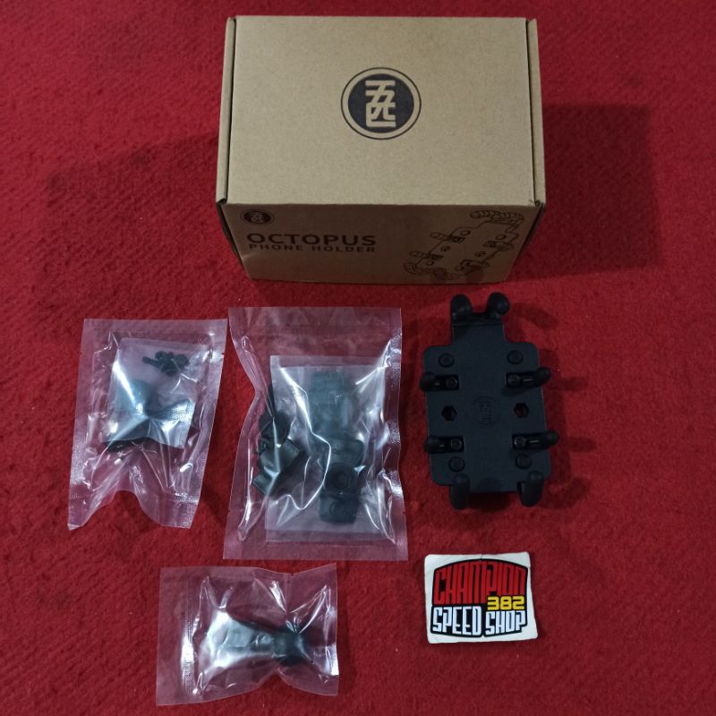 Phone Holder Motor Gantungan HP GPS OsoPro Octopus Tipe Dudukan Spion