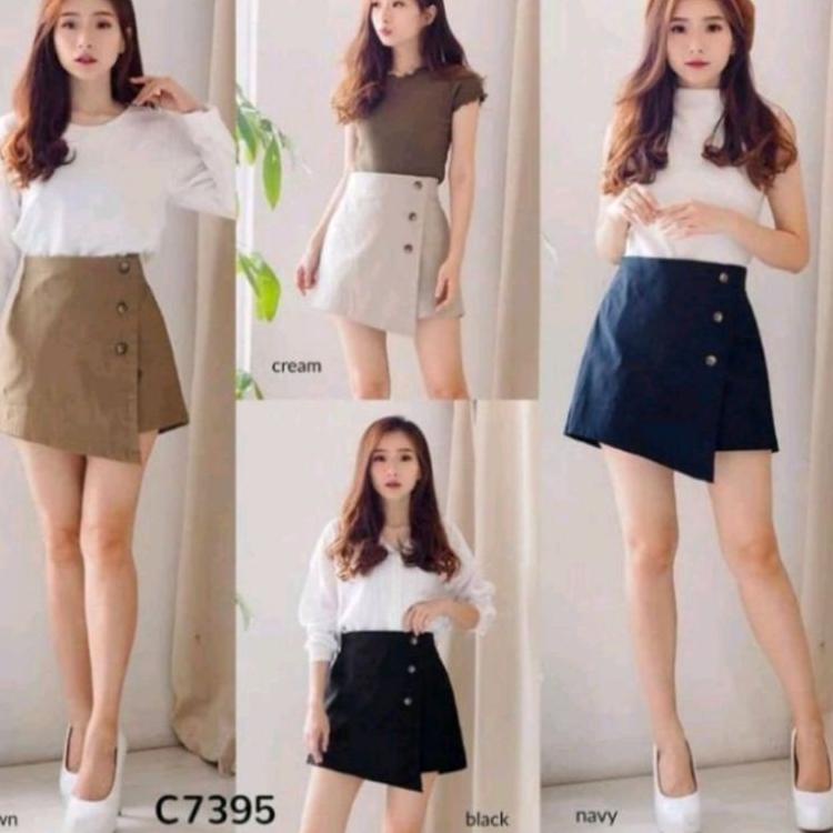 Terbaik ROK KOREAN STYLE / ROK MINI SKIRT / CELANA ROK MINI / CELANA ROK PENDEK