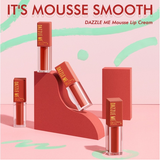 ❤ jselectiv ❤ DAZZLE ME Mousse Lip Cream | Lip Cream DAZZLE ME