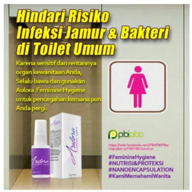 Aulora Feminine Hygiene AFH Pembersih Kewanitaan - Keputihan 1 Botol 20 ml