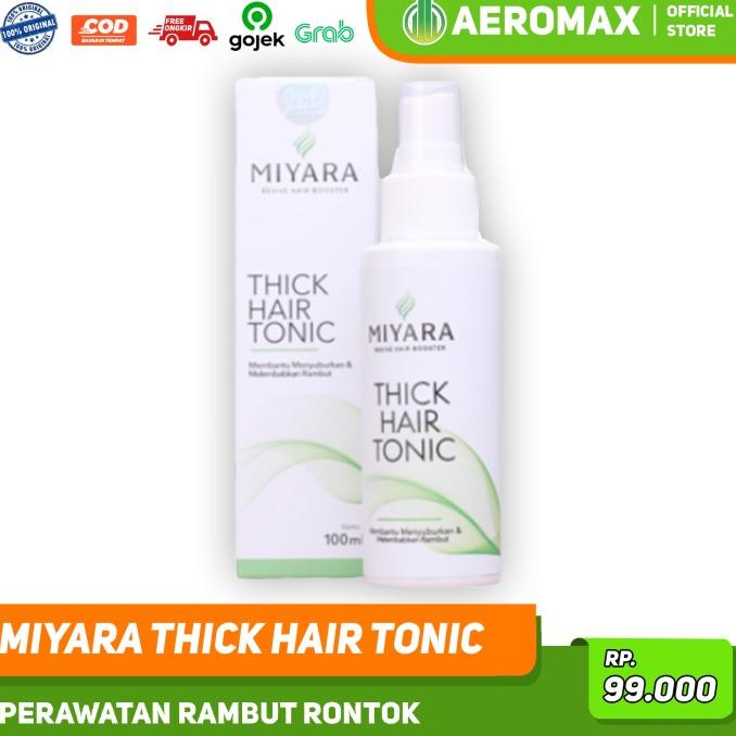 ORIGINAL MIYARA THICK HAIR TONIC PENUMBUH RAMBUT ALAMI