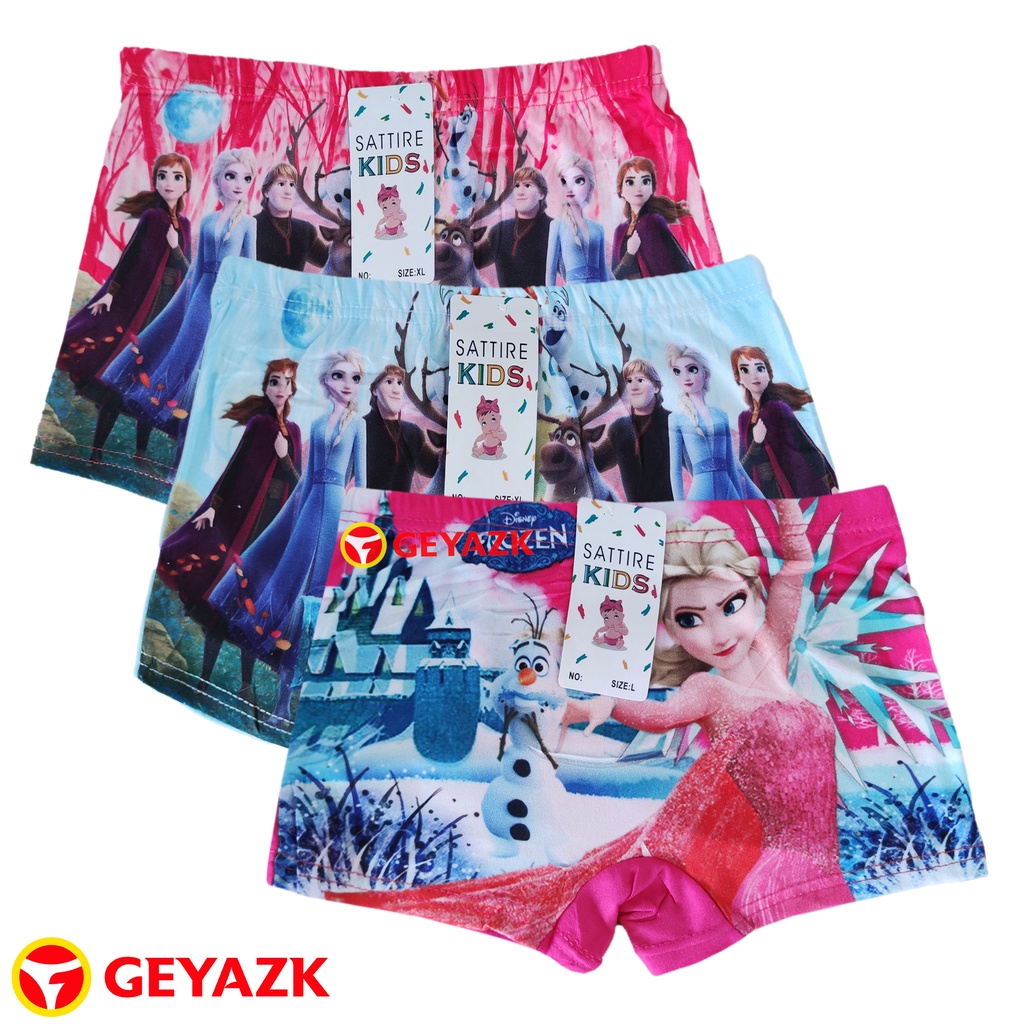 Boxer Anak Perempuan 6Pcs  Celana Dalam Anak  Termurah