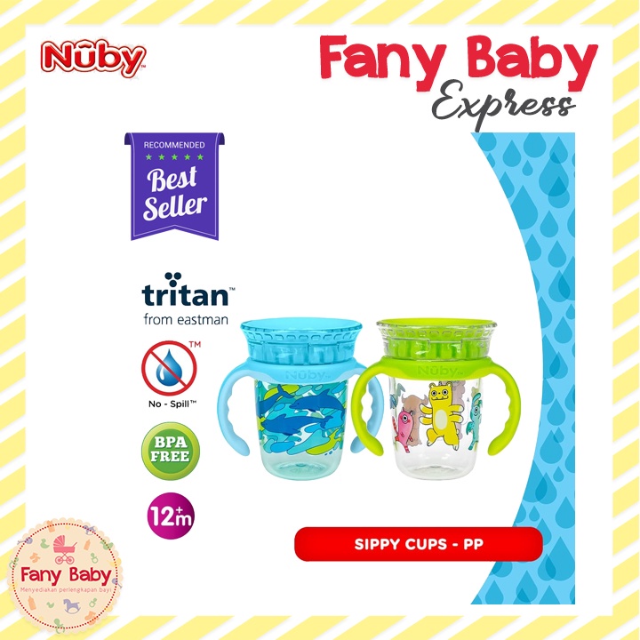 NUBY TRITAN SMART 360 CUP 240ML - NB239