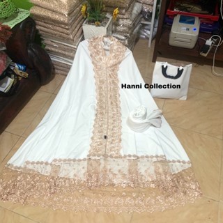 (BISA COD) Mukena QUEENSA BROKAT TULLE #1