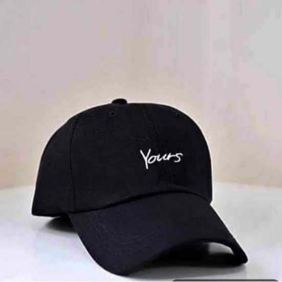 Topi Baseball Yours / Topi Yours Laki Perempuan Remaja Dewasa Kualitas Distro Premium